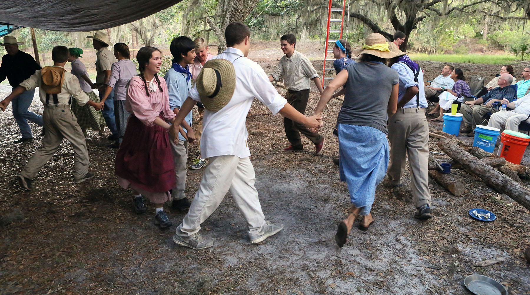 2013-04-13 Mormon Pioneer Trek Dance